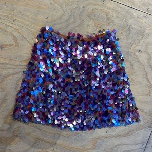 Mermaid Sequin Scotch & Soda mini skirt